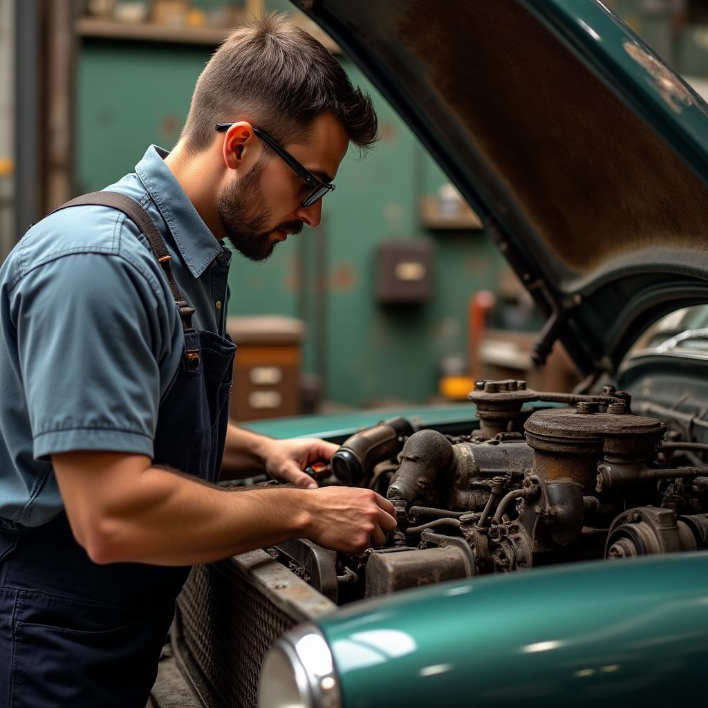 Reparación de motor